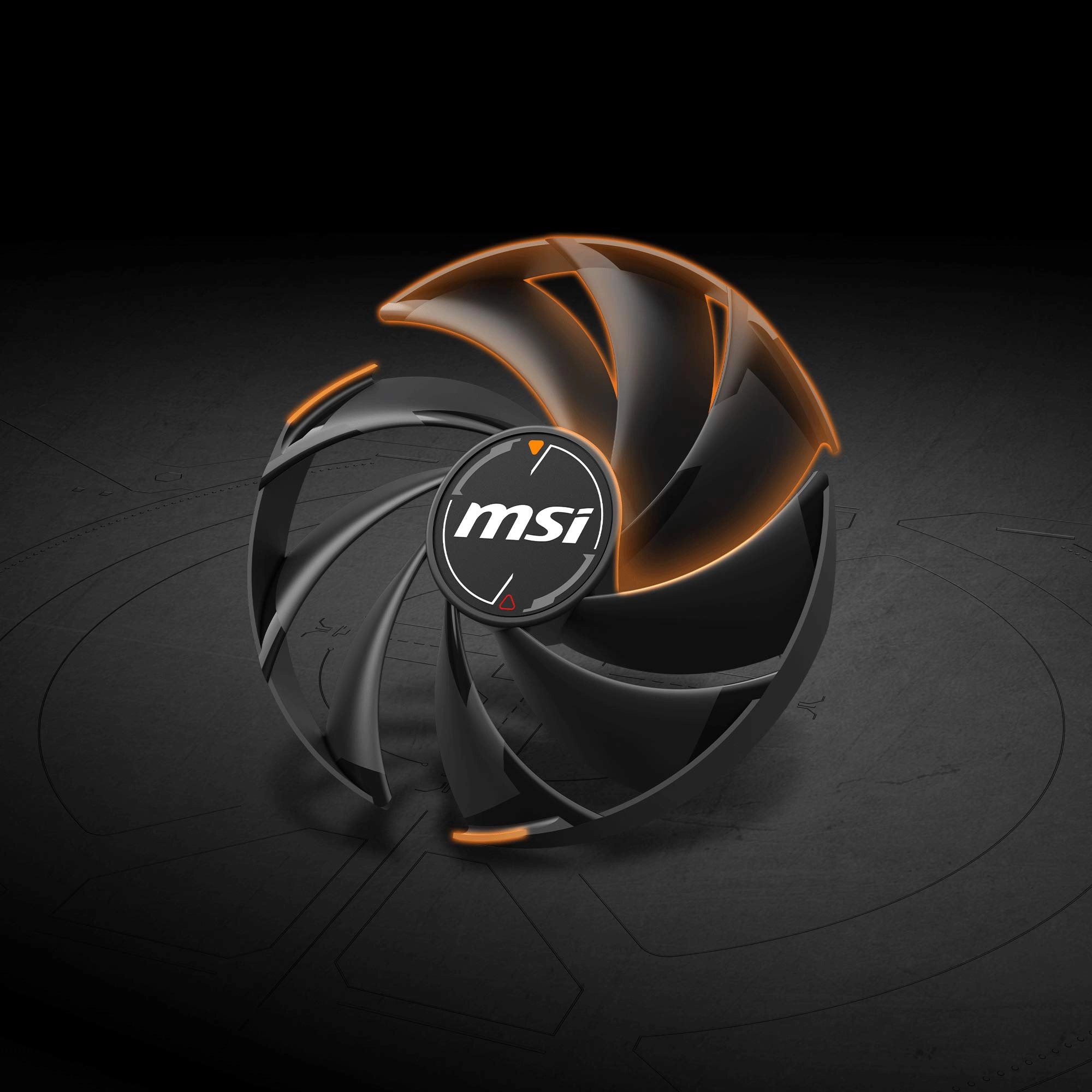MSI RTX 5080 16G SHADOW 3X OC TORX FAN 5.0 soğutma fanı