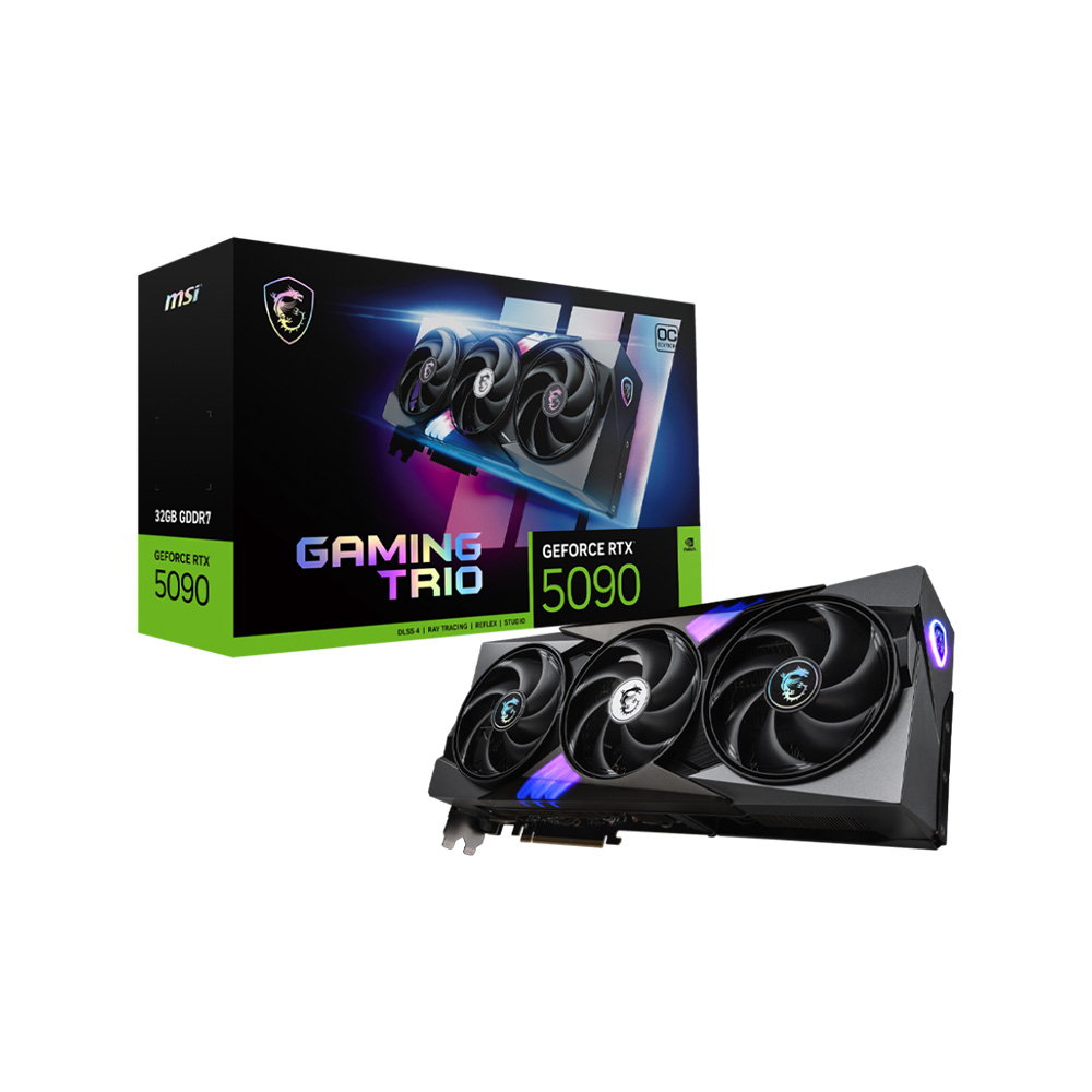 MSI RTX 5090 32G GAMING TRIO OC 32GB GDRR7 512Bit Ekran Kartı