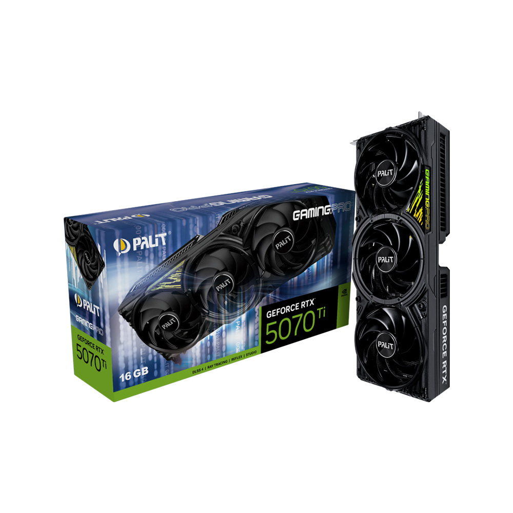 Palit RTX5070 Ti GAMINGPRO V1 16GB 256Bit GDDR7 Ekran Kartı