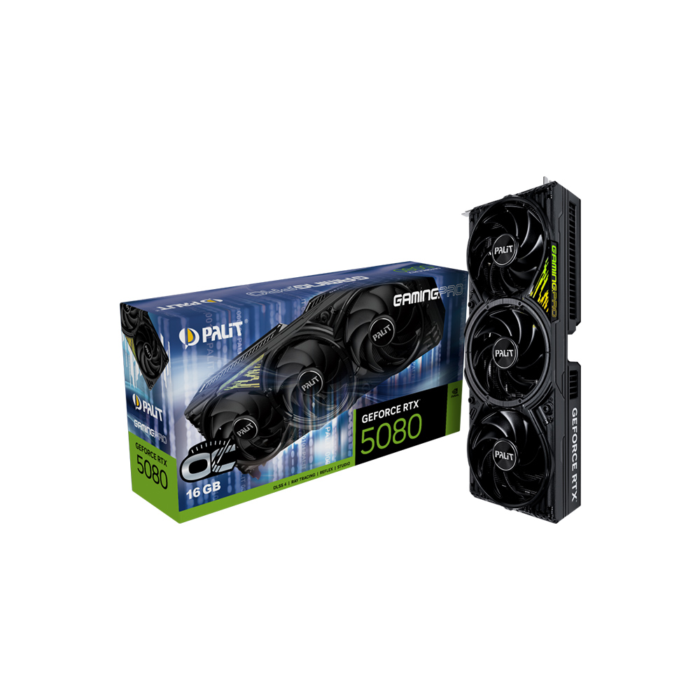 Palit RTX5080 GAMINGPRO OC 16GB 256Bit GDDR7 Ekran Kartı