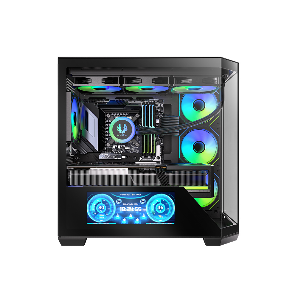 BitFenix Digital T10 LCD Panel 850W 80+ Bronze Kasa