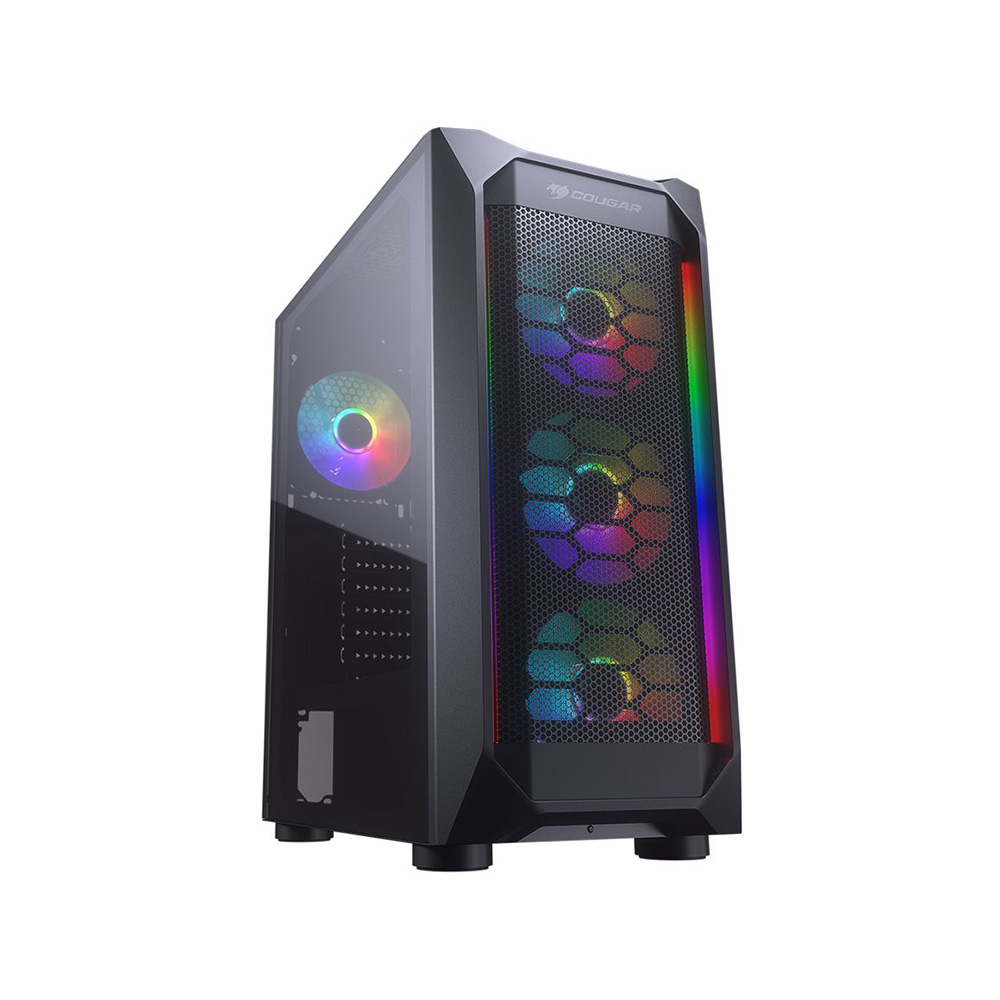 Cougar MX410 Mesh-G RGB 650W 80+ PSU Mid Tower Kasa