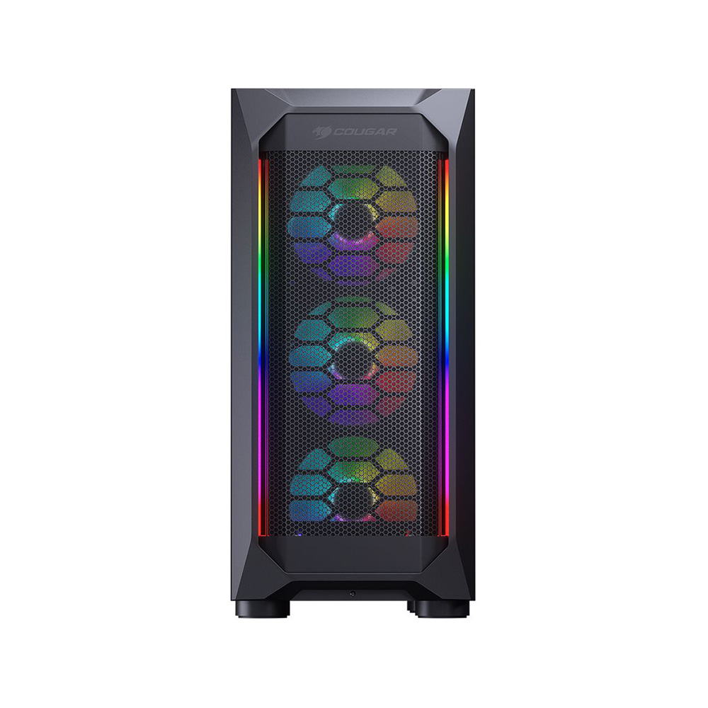 Cougar MX410 Mesh-G RGB 650W 80+ PSU Mid Tower Kasa