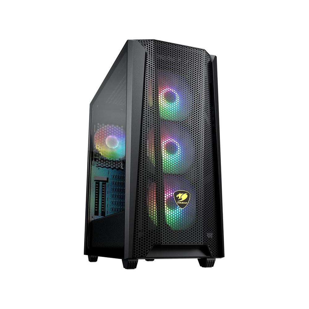Cougar MX660 Mesh RGB Kasa 850W 80+ Gold PSU Mid Tower Kasa