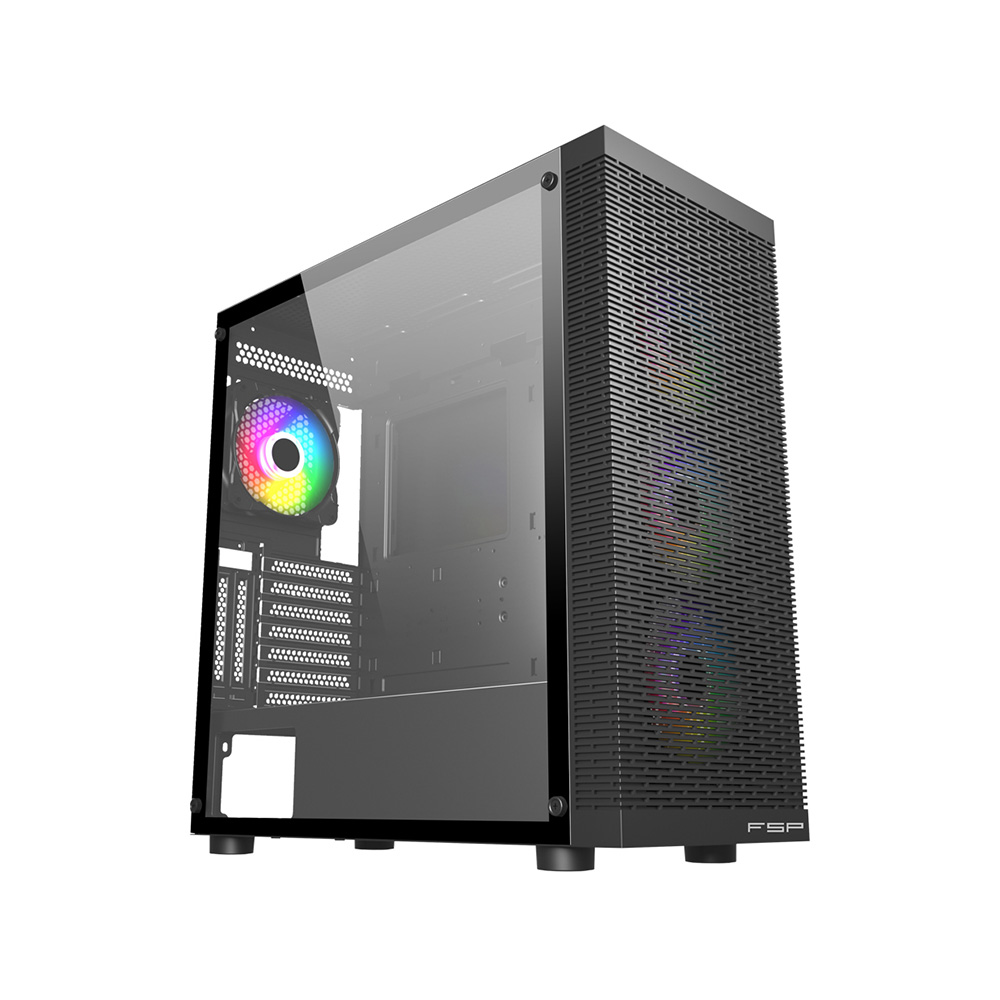 FSP CMT591M 750W 80+ Bronze PCIE 5.0 ARGB Mid Tower Kasa