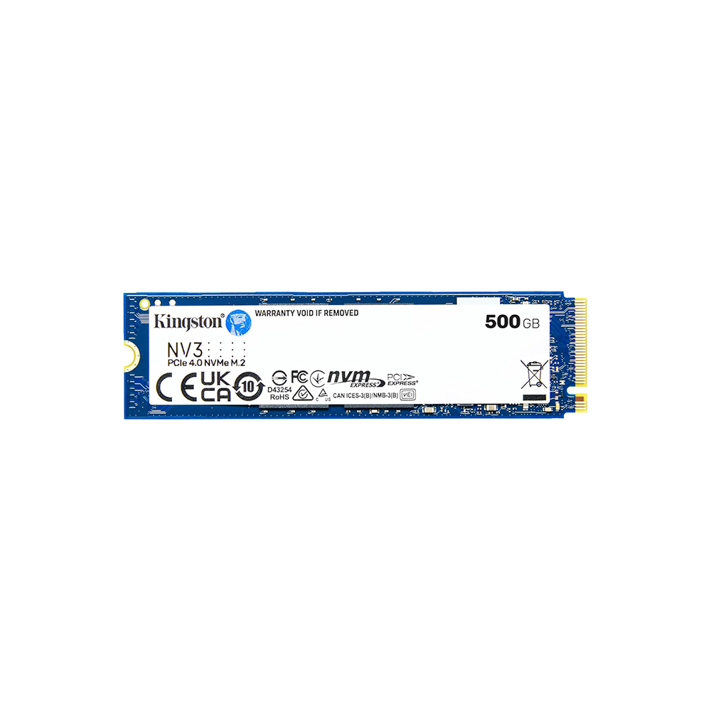 KINGSTON NV3 M.2 2280 NVMe M.2 via NVMe 500 GB SSD