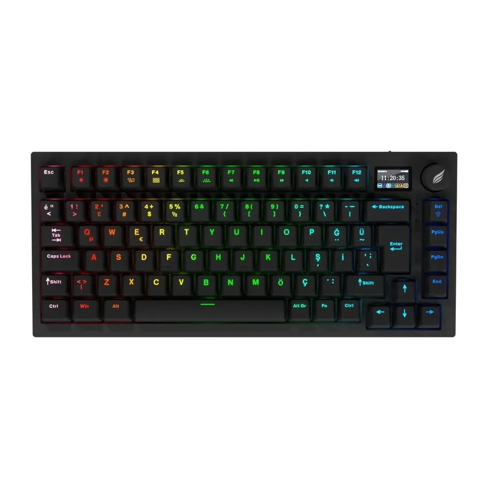 Hawk Gaming HK520 Mekanik Prelubed Switch RGB Kablosuz Gaming Klavye