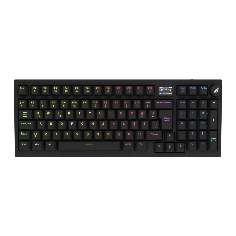 Hawk Gaming HK530 Mekanik Prelubed Switch RGB Kablosuz Gaming Klavye