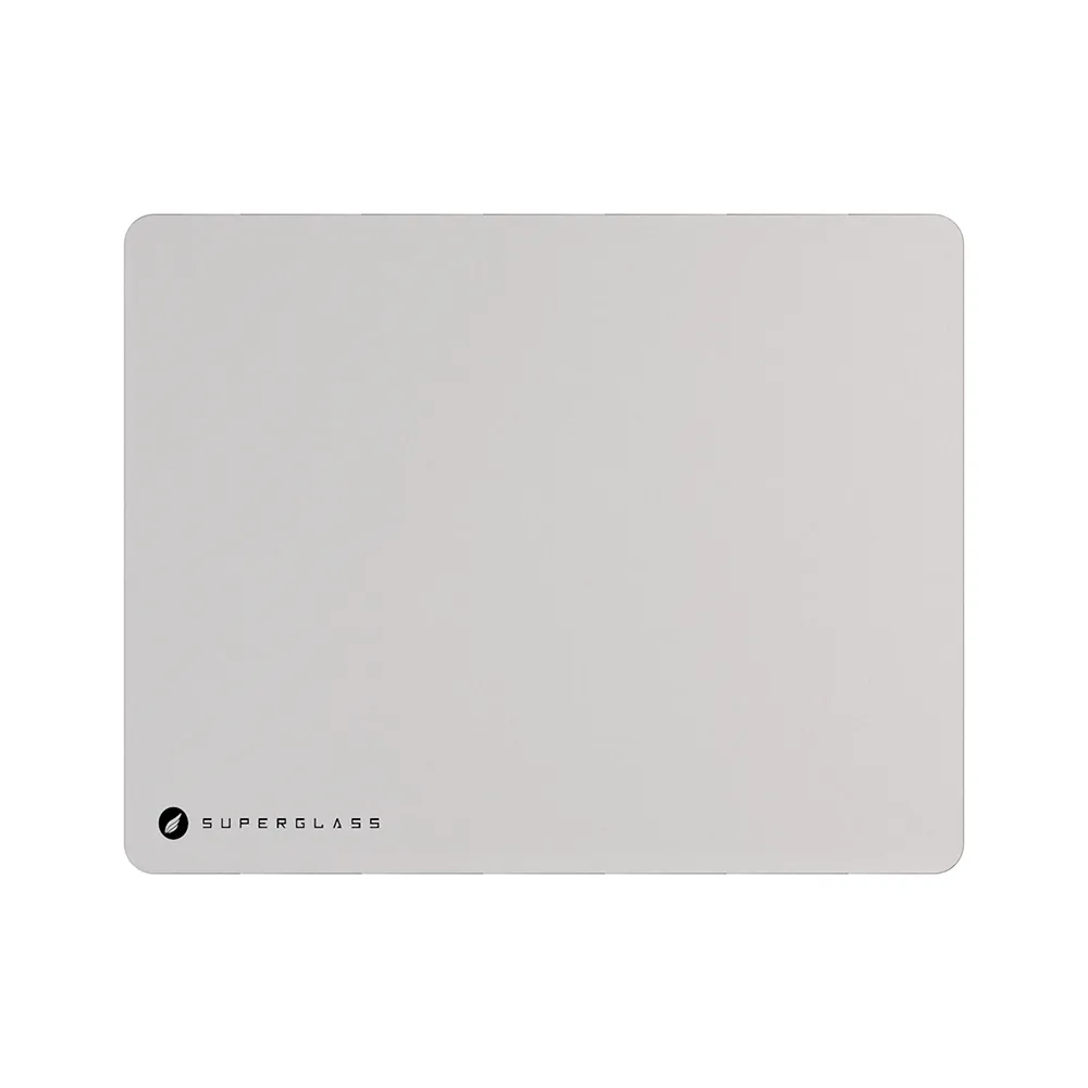 Hawk Gaming HS20 SuperGlass Temperli Cam Beyaz Mousepad