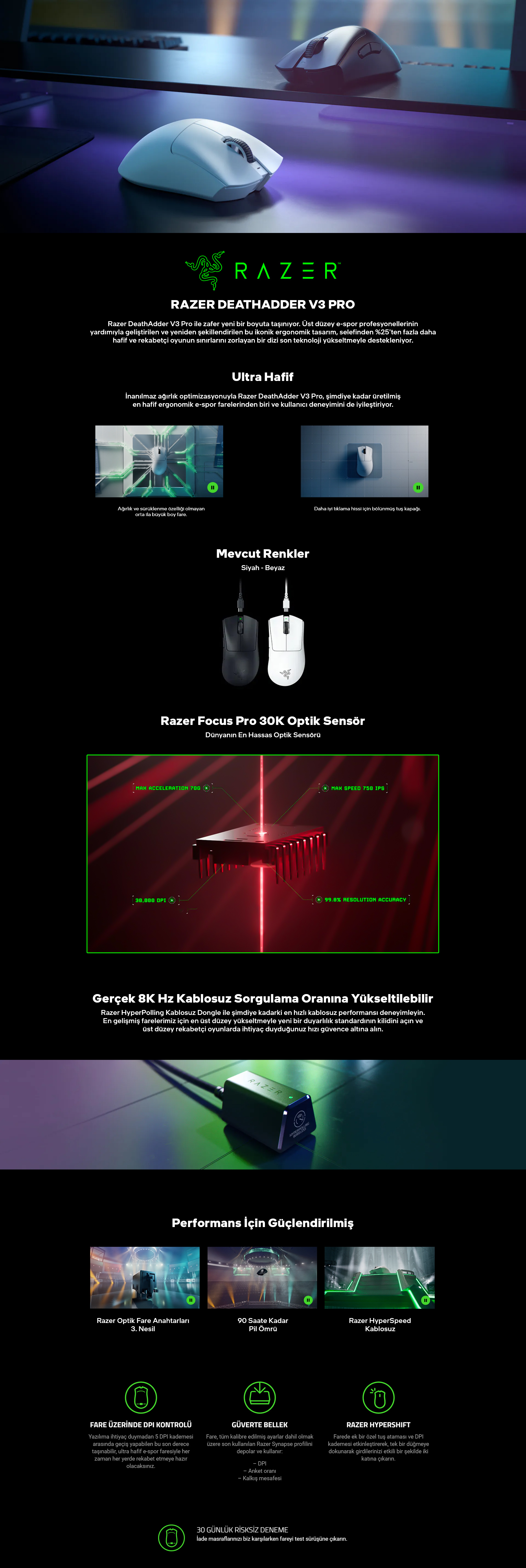 Kablosuz Oyuncu Mouse