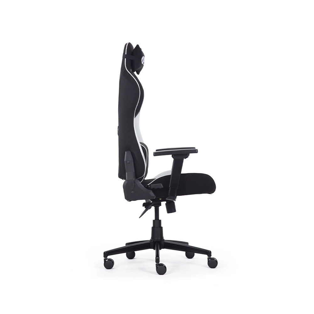 Hawk Gaming Chair Fab C5 Siyah-Beyaz Kumaş Oyuncu Koltuğu