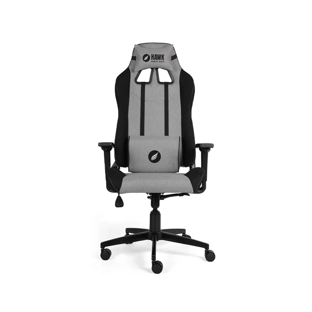Hawk Gaming Chair Fab V2 Gri-Siyah Kumaş Oyuncu Koltuğu