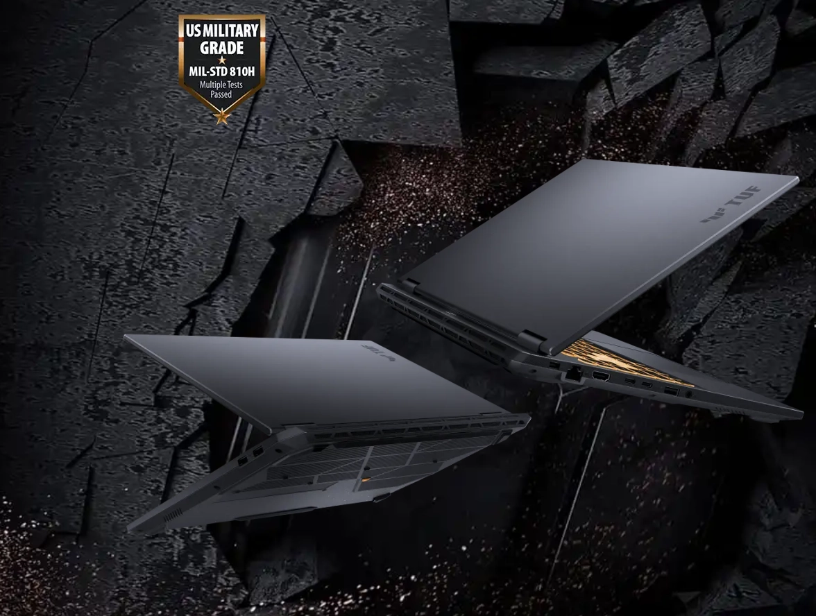 ASUS TUF Gaming F16 MIL-STD-810H dayanıklılık