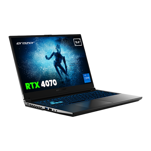 ERAZER Deputy P60 MD62684-R32 Intel Core i7 12650H 32GB RAM 1TB SSD RTX4070 15.6" 144Hz IPS FHD FreeDOS Oyuncu Laptop
