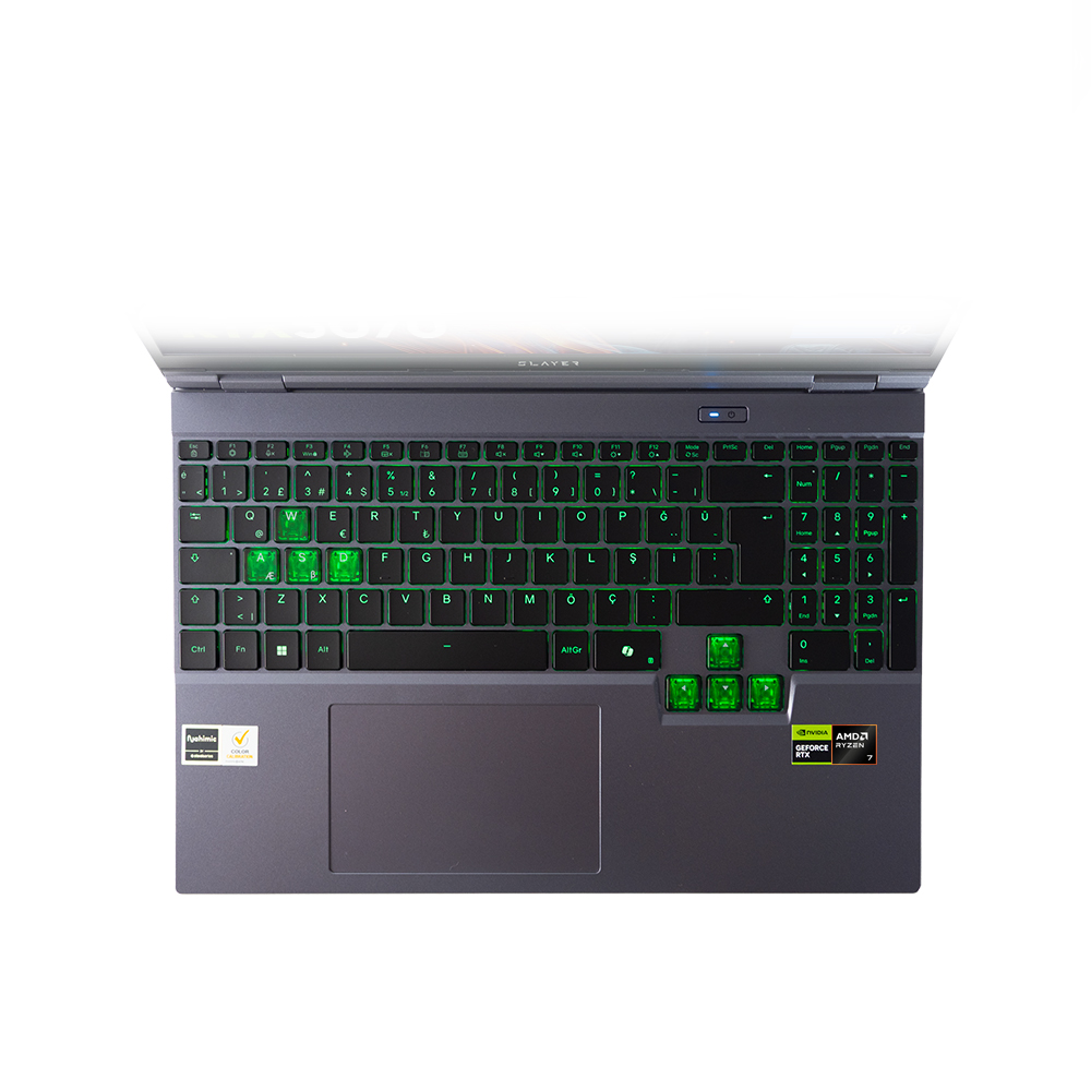 Game Garaj Slayer R7T2-5060 AMD Ryzen 7 255 RTX5060 15.3" QHD+ 180Hz FreeDos Oyuncu Laptop