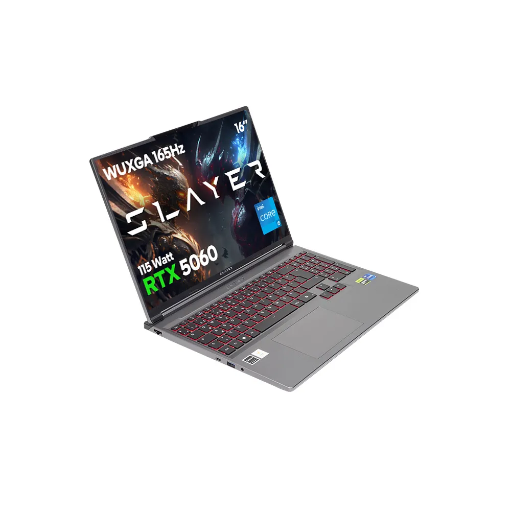 Game Garaj Slayer X5T-5060 Intel Core i5 14450HX RTX5060 16" 165Hz WUXGA FreeDos Oyuncu Laptop