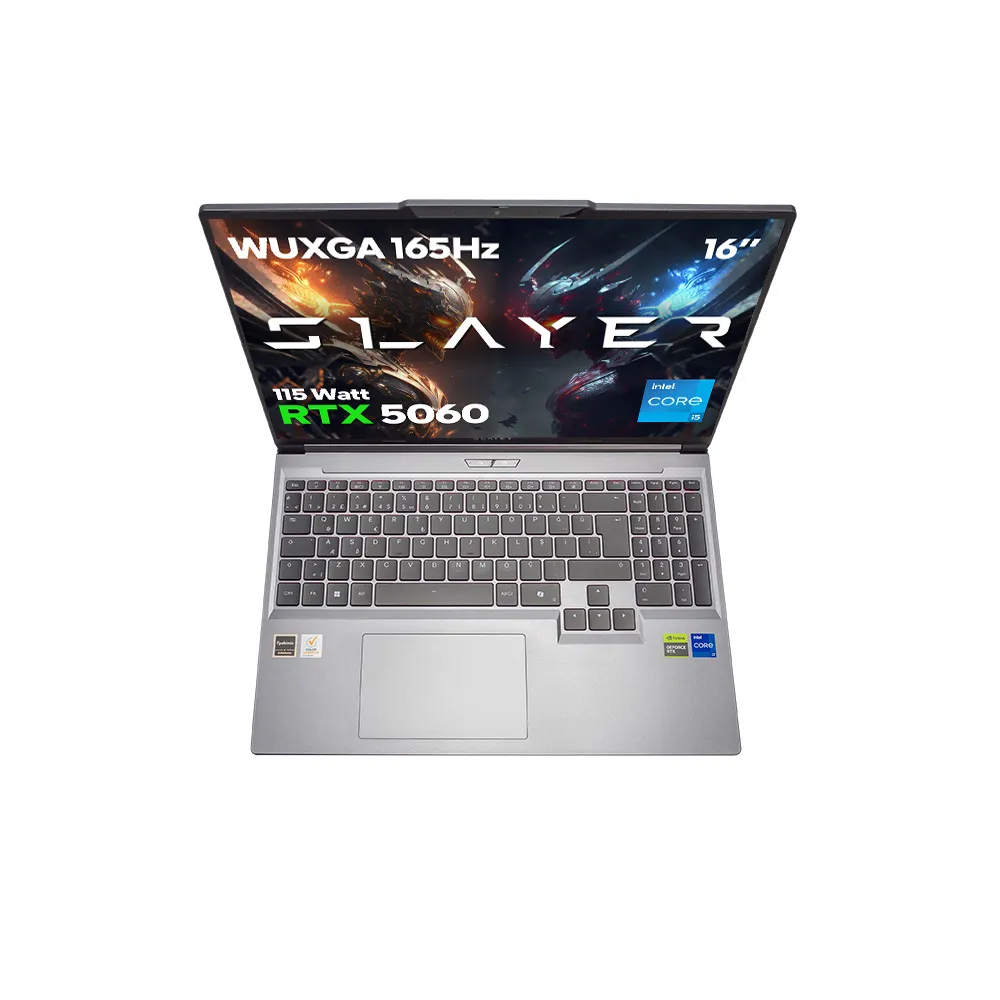 Game Garaj Slayer X5T-5060 Intel Core i5 14450HX RTX5060 16" 165Hz WUXGA FreeDos Oyuncu Laptop