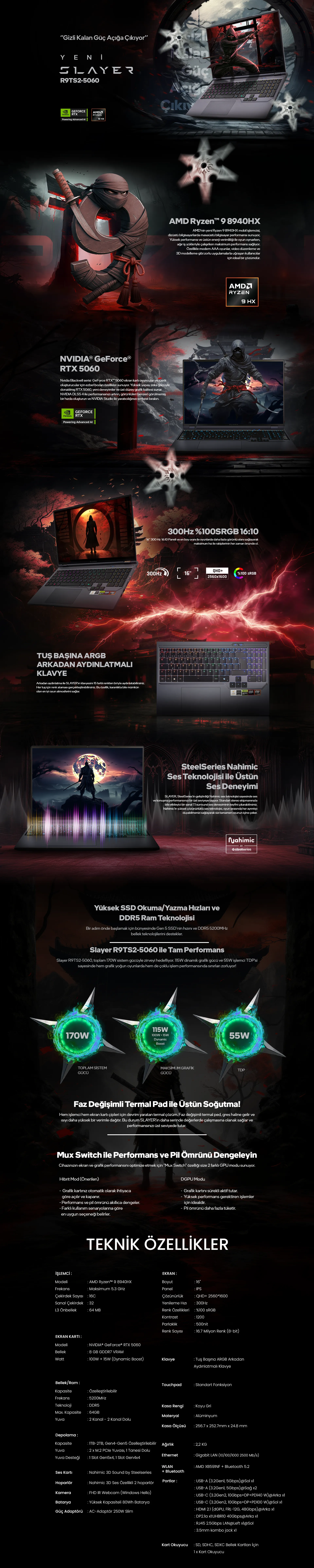 Game Garaj Slayer R9TS2-5060 Zengin İçerik