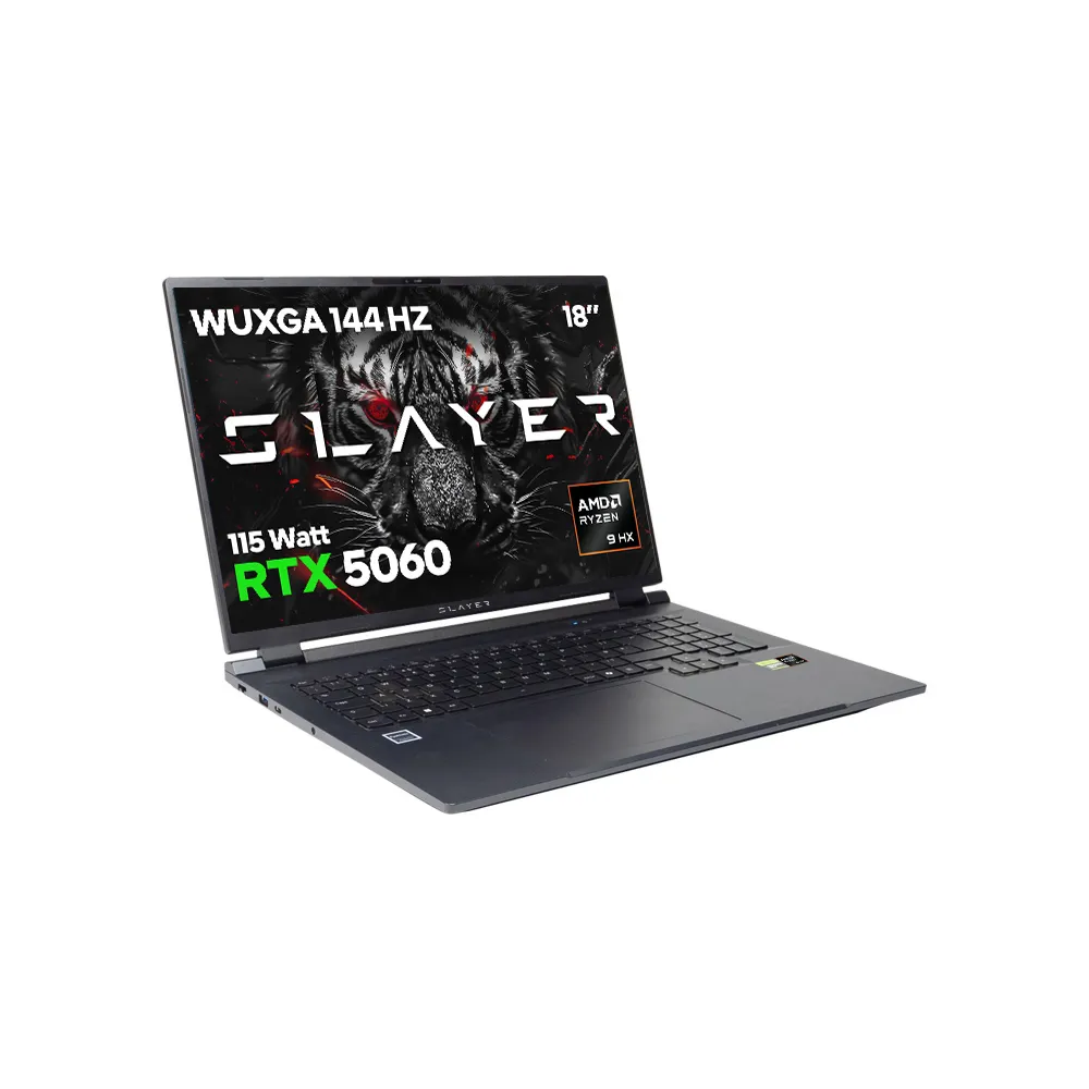 Game Garaj Slayer R9T XL-5060 AMD Ryzen 9 8945HX RTX5060 18" 144Hz WUXGA FreeDOS Oyuncu Laptop