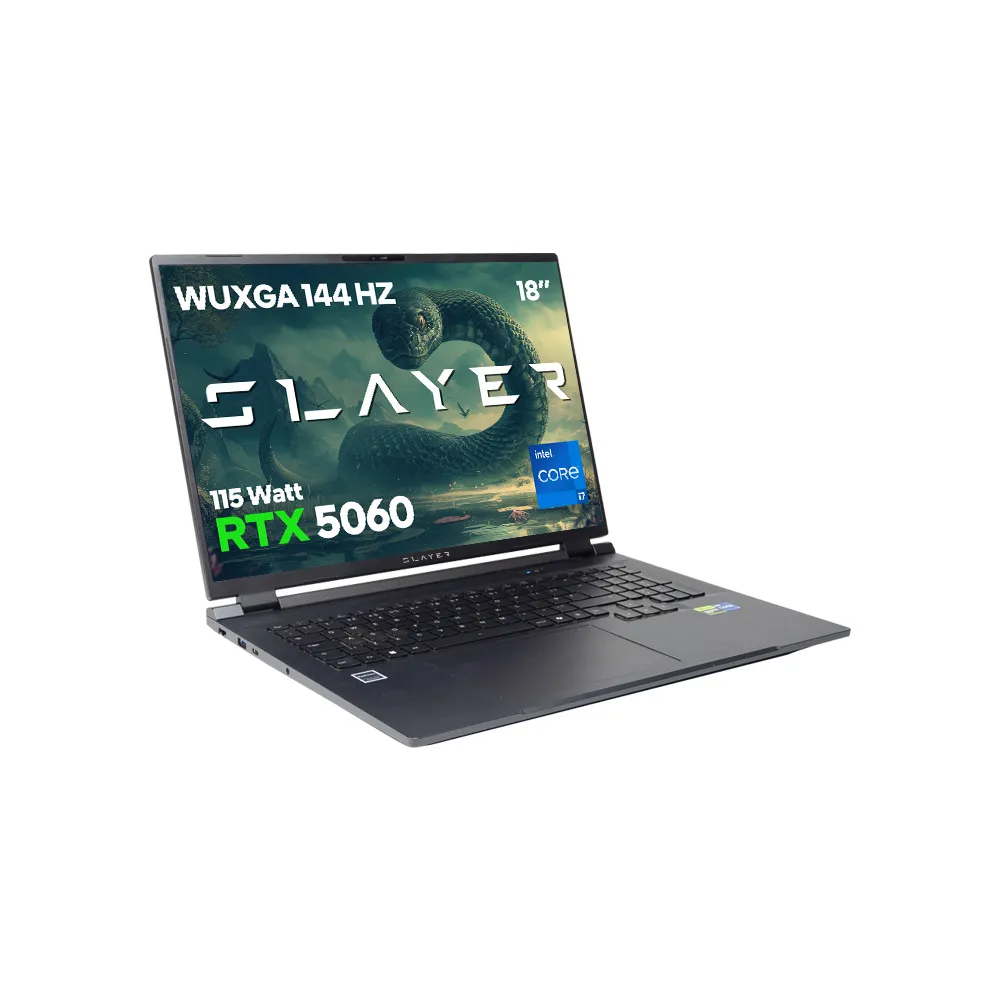 Game Garaj Slayer X7T XL-5060 Intel Core i7 14650HX RTX5060 18" 144Hz WUXGA FreeDos Oyuncu Laptop