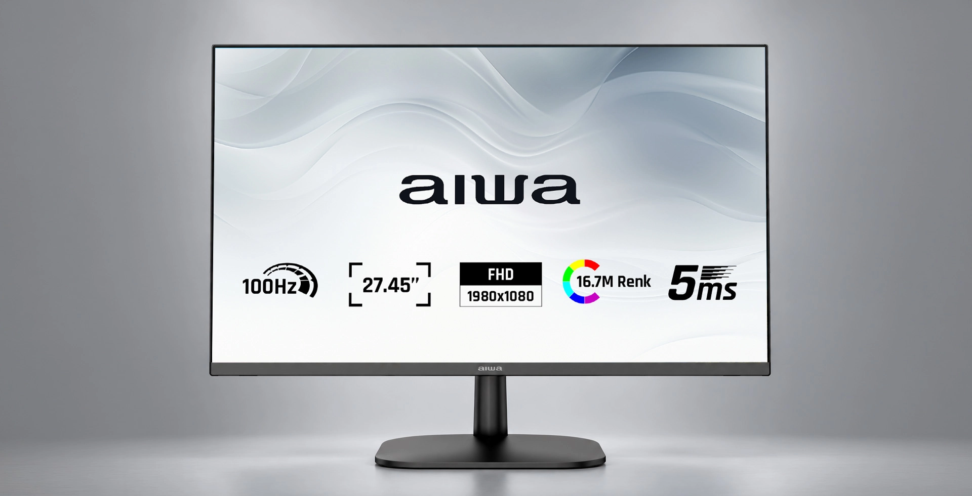AIWA MF2219-B 21.5 inç 100 Hz 5 ms Full HD monitör