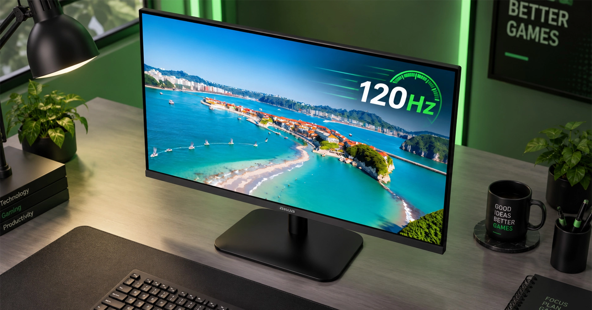 AIWA MF2457-B 120 Hz yenileme hızı