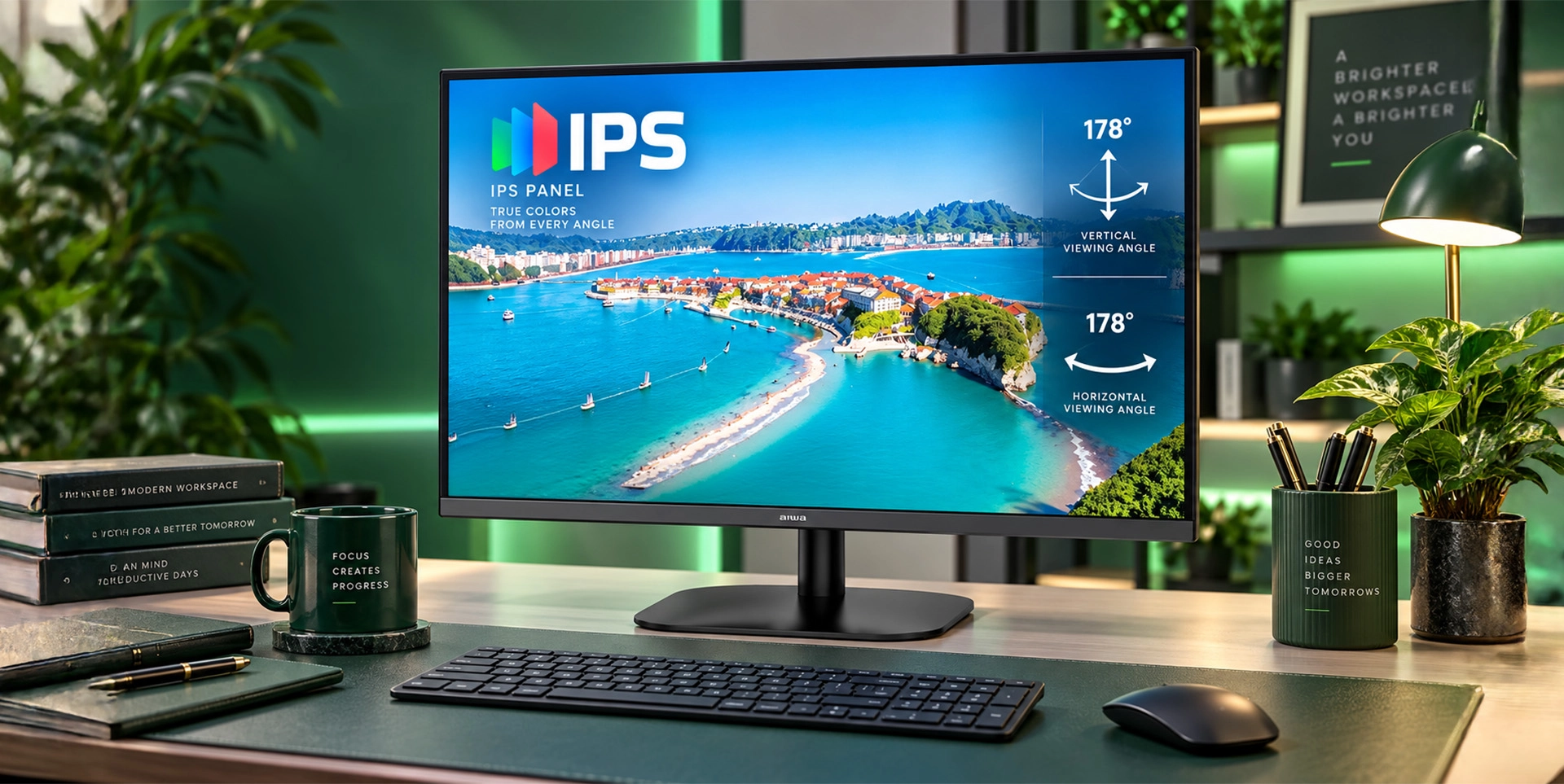 AIWA MF2457-B IPS panel