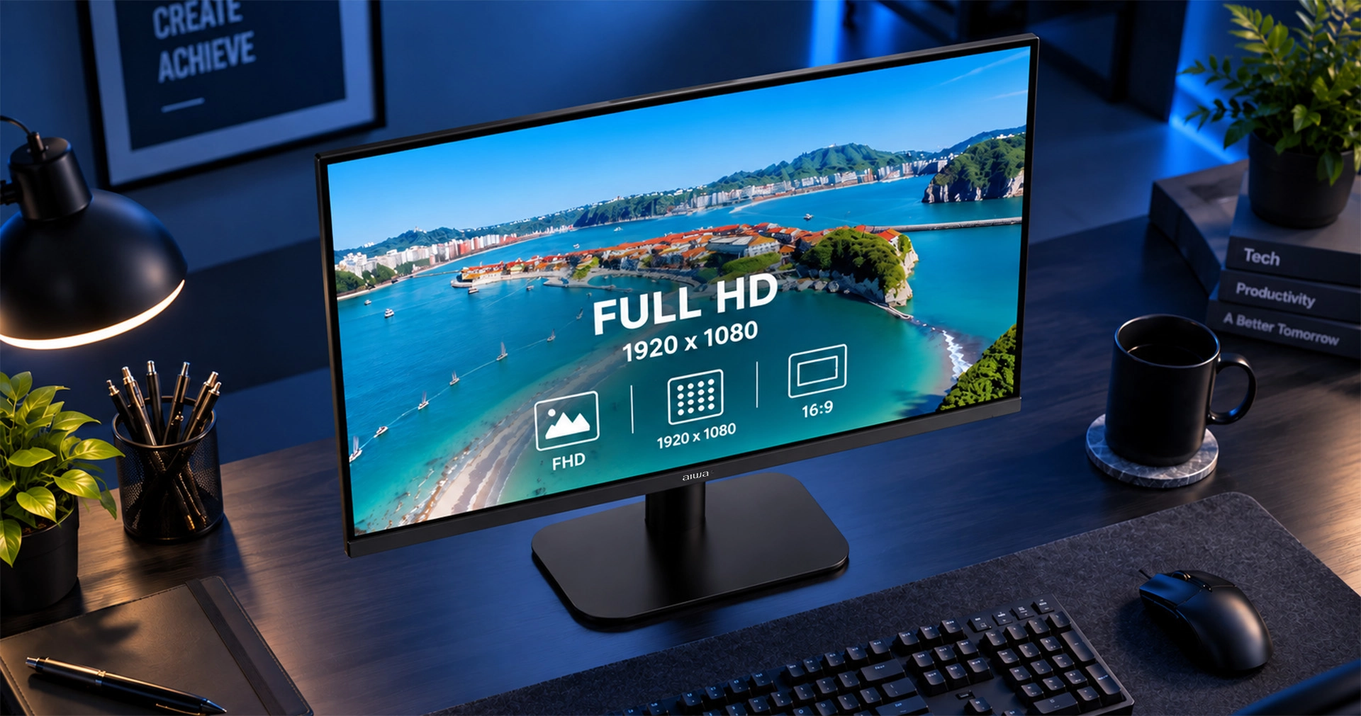 AIWA MF2757-B Full HD 1920 x 1080 çözünürlük