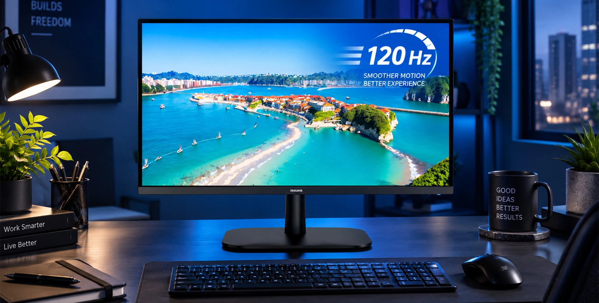AIWA MF2757-B 120 Hz yenileme hızı