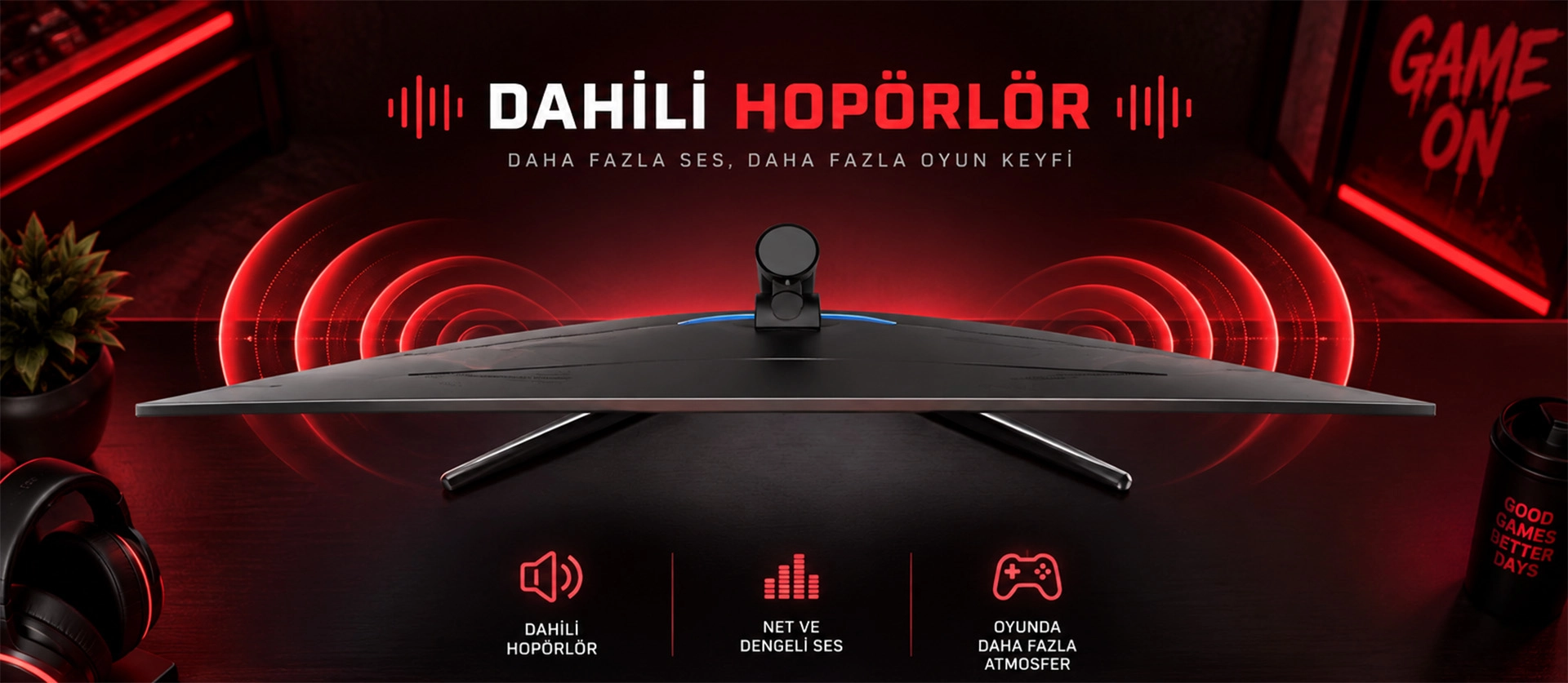 AIWA MP3424-Y dahili hoparlör
