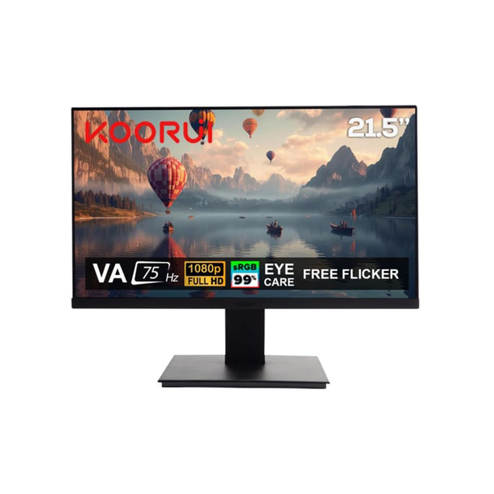 Koorui 21.5" 22N1 75Hz 6ms VA FHD Monitör