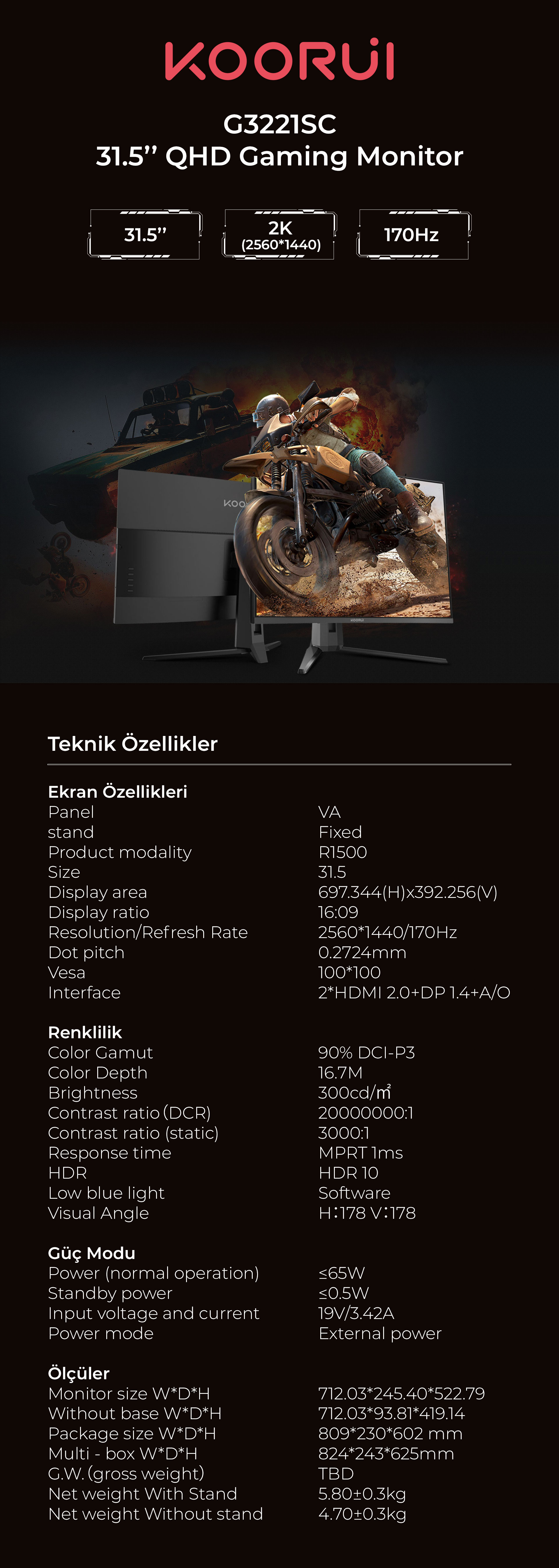 Gaming Monitör