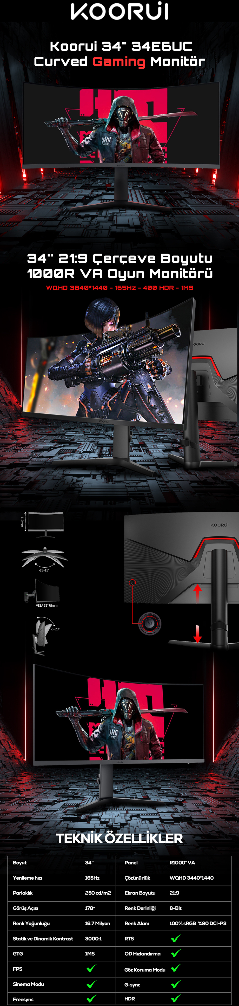 Gaming Monitör