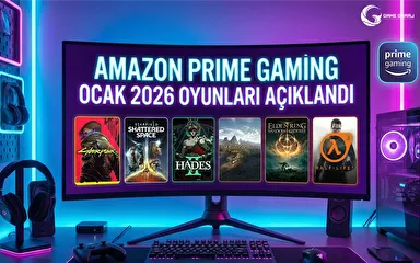 Amazon Prime Gaming Ocak 2026: Ücretsiz Oyun Şöleni Devam Ediyor