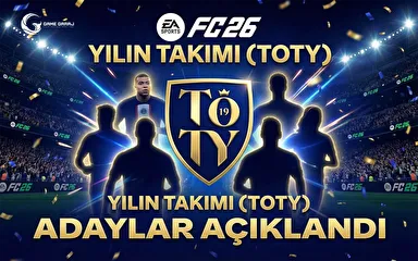 EA Sports FC 26 Yılın Takımı (TOTY) Adayları Belirlendi