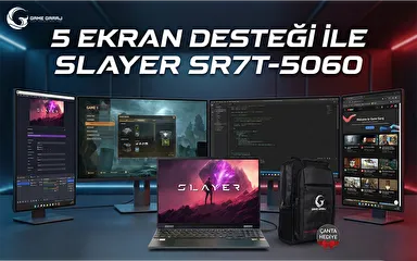 5 Ekran Desteği ile Slayer SR7T-5060