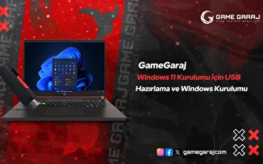 Windows 11 Kurulumu İçin USB Hazırlama ve Windows Kurulumu