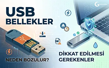 USB Bellekler Neden Bozulur? Dikkat Edilmesi Gerekenler