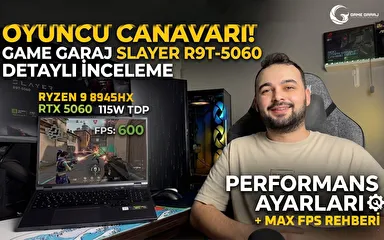Game Garaj Slayer R9T-5060 - Furkan PC İncelemesi