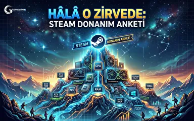 Hala O Zirvede: Steam Donanım Anketi
