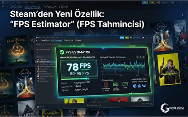 Steam’den Yeni Özellik: “FPS Estimator” (FPS Tahmincisi)