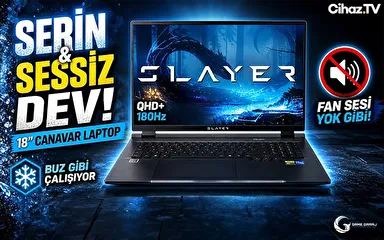 Cihaz TV : Yeni Slayer X7T XL-5070 İncelemesi