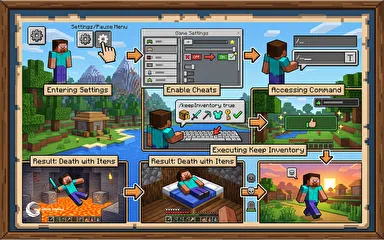 Minecraft Envanter Nasıl Korunur ve Açılır?