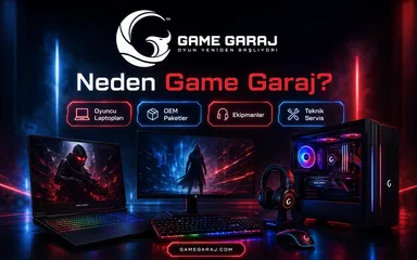 Neden Game Garaj? 2 Yıl Garanti ve Canlı Destek