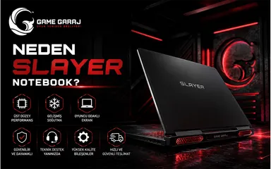 Neden Slayer Notebook? 2 Yıl Garanti, Mux ve Özelleştirme
