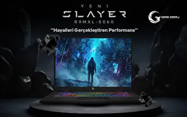 GameGaraj’dan Yeni Oyuncu Notebook: Slayer R9M‑XL 5060