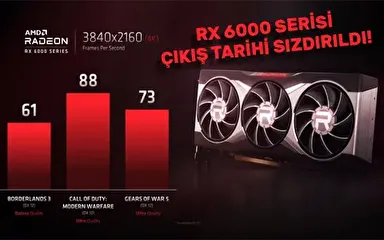 AMD RADEON RX 6000 SERİSİ ÇIKIŞ TARİHİ VE ÖZELLİKLERİ SIZDIRILDI