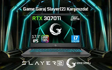 12. Nesil Intel İşlemcisi ve Rtx Grafik Seçenekleri ile Game Garaj Slayer 2 Karşınızda