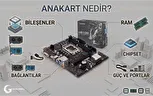 Anakart Nedir? Sistemdeki Görevi ve Bileşenleri