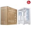ASUS A31 PLUS TG ARGB Tempered Glass ATX Beyaz Kasa 